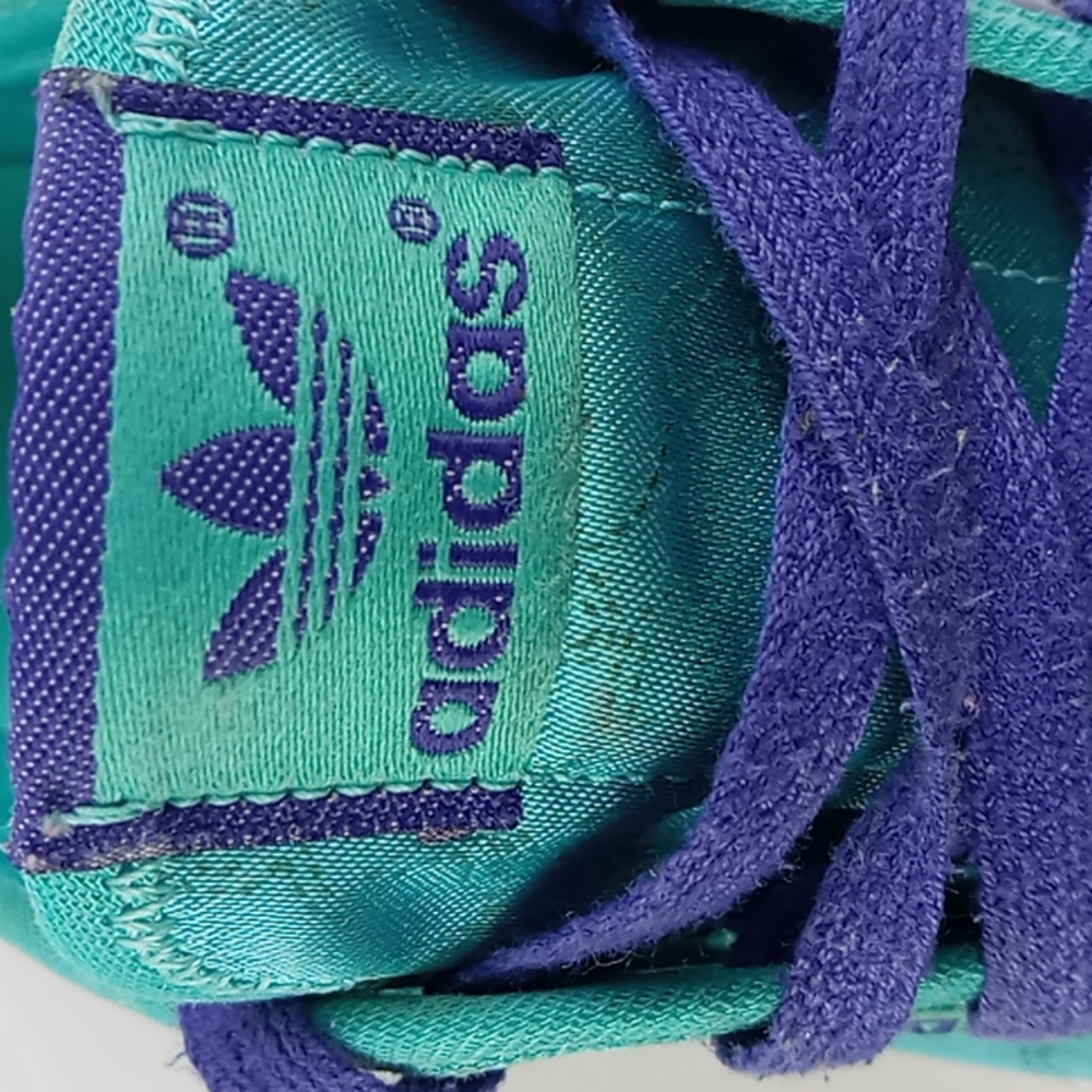Adidas Green Satin Zapatillas - Picture 7 of 8